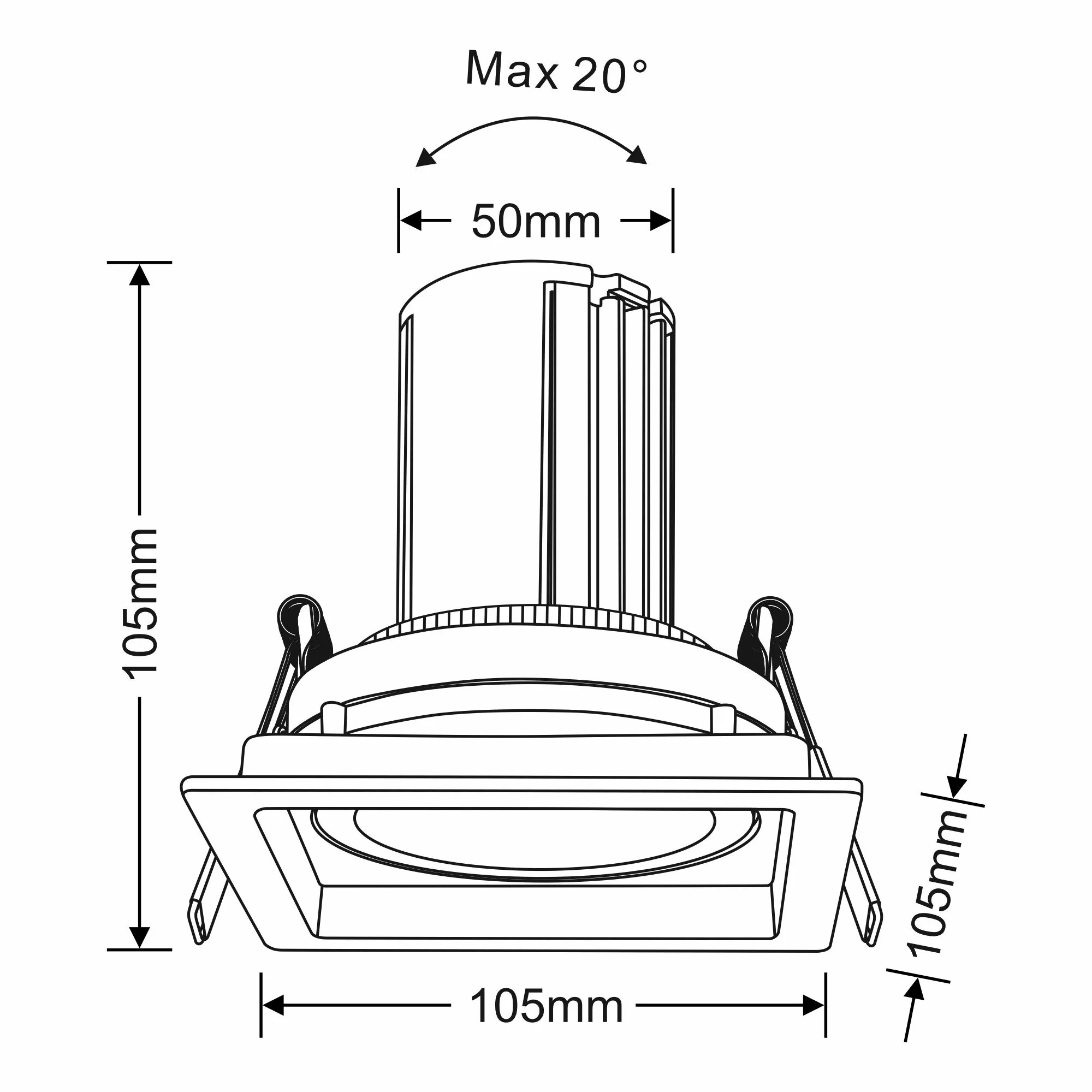 Bezz 12 Recessed Ceiling Luminaires Dlux Round Recess Ceiling